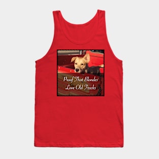 Truck Puppy Tank Top